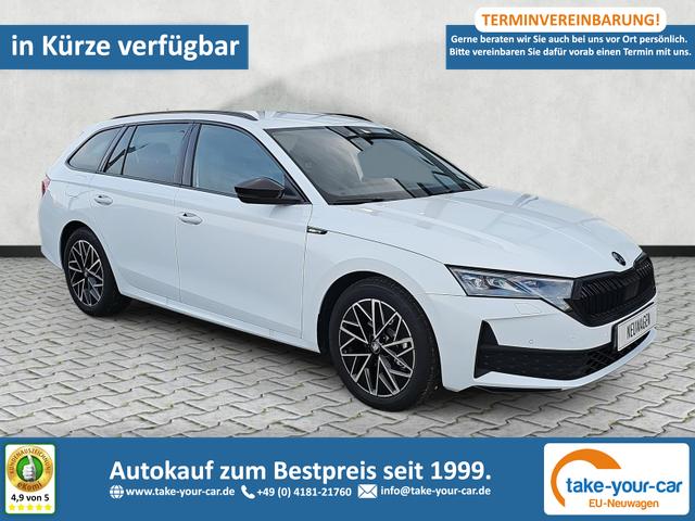 Skoda Octavia Combi - 1.5 TSI mHEV 110 kW Sportline eTSI DSG AHK 4J.Gar. Vorlauffahrzeug