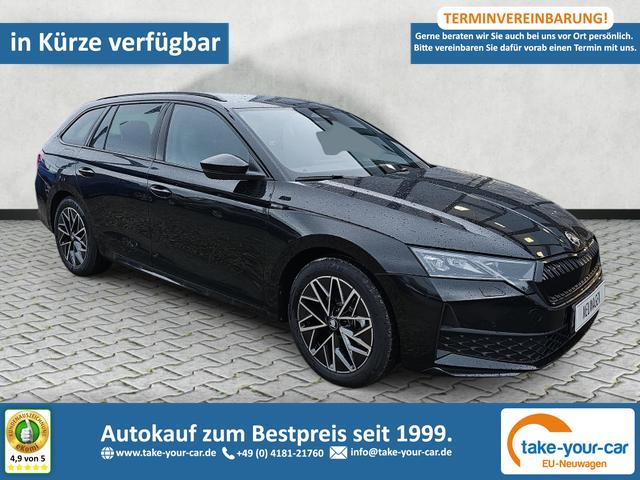 Skoda Octavia Combi - 1.5 TSI mHEV 110 kW Sportline eTSI DSG Matrix 4JGa Vorlauffahrzeug