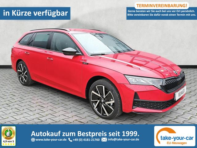 Skoda Octavia Combi - 2.0 TSI DSG 150 kW 4x4 Sportline AHK Kessy Vorlauffahrzeug