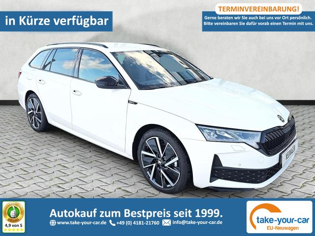 Skoda Octavia Combi - 2.0 TSI 150 kW 4x4 Sportline DSG AHK Kessy Vorlauffahrzeug