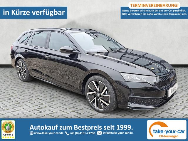 Skoda Octavia Combi - 2.0 TDI 110 kW Sportline DSG AHK elHeckkl Vorlauffahrzeug
