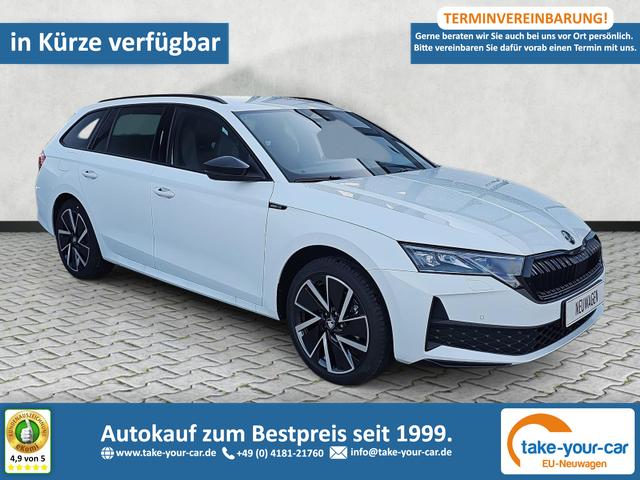 Skoda Octavia Combi - 1.5 TSI mHEV 110 kW Sportline eTSI DSG Matrix 18" Vorlauffahrzeug