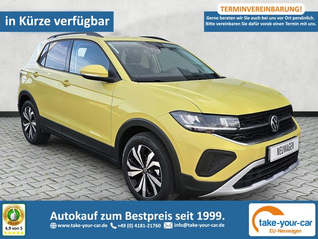 Volkswagen T-Cross - 1.0 TSI 85 kW Life DSG Kessy ACC 17"Manila Vorlauffahrzeug
