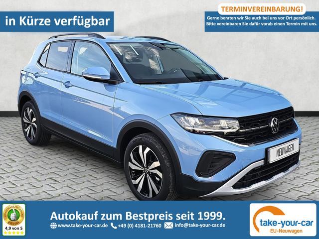 Volkswagen T-Cross - 1.0 TSI 85 kW Life DSG Kessy ACC 17"Manila Vorlauffahrzeug