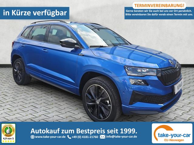 Skoda Karoq - Sportline 1.5 TSI DSG 360Grad AHK schwenkb Vorlauffahrzeug