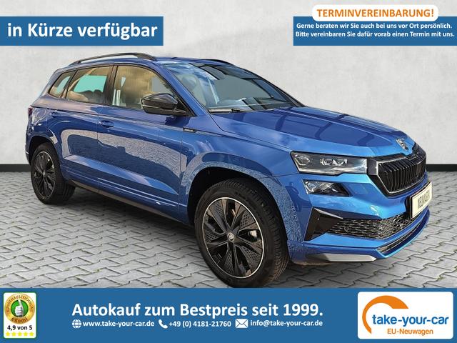 Skoda Karoq - Sportline 4x4 2.0 TSI DSG AHK Travel Ass. Vorlauffahrzeug