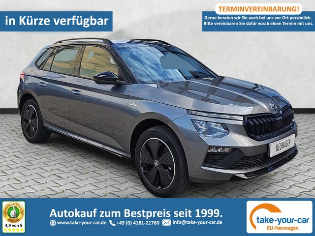 Skoda Kamiq - Monte Carlo 1.5 TSI DSG Matrix Navi AHK Vorlauffahrzeug