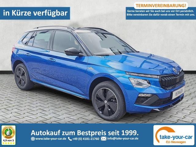 Skoda Kamiq - Monte Carlo 1.5 TSI DSG Matrix Navi AHK Vorlauffahrzeug