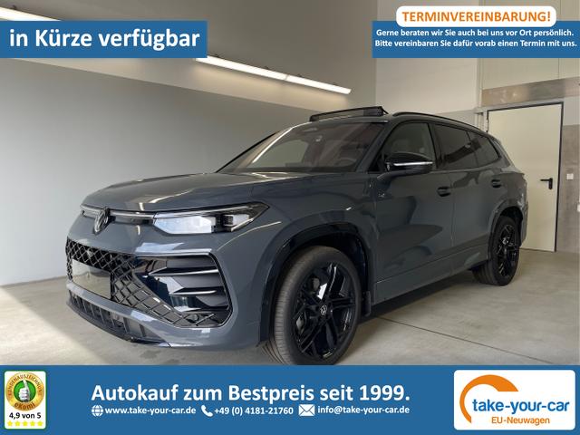 Volkswagen Tayron - R-Line 193PS 7Sitz+Harman+Pano+AHK+20+Stdhz+Leder+NaviPro Vorlauffahrzeug