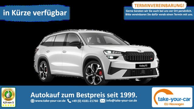 Skoda Kodiaq - RS 2.0 TSI 7-Gang-DSG 4x4 Vorlauffahrzeug