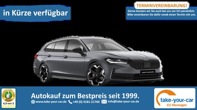 Skoda Superb Combi - Sportline 2.0 TDI 7-Gang-DSG 4x4 Vorlauffahrzeug