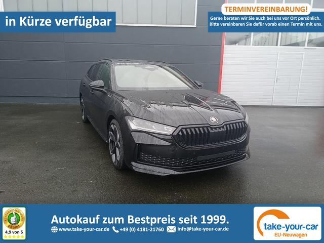 Skoda Superb Combi - Sportline 2.0 TSI 7-Gang-DSG 4x4 Vorlauffahrzeug