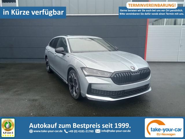 Skoda Superb Combi - Sportline 2.0 TSI 7-Gang-DSG 4x4 Vorlauffahrzeug