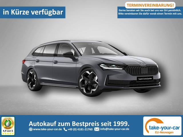 Skoda Superb Combi - Sportline 2.0 TDI 7-Gang-DSG 4x4 Vorlauffahrzeug