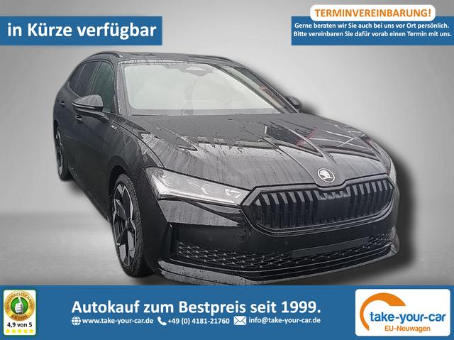 Skoda Superb Combi - Sportline 2.0 TSI 7-Gang-DSG 4x4 Vorlauffahrzeug