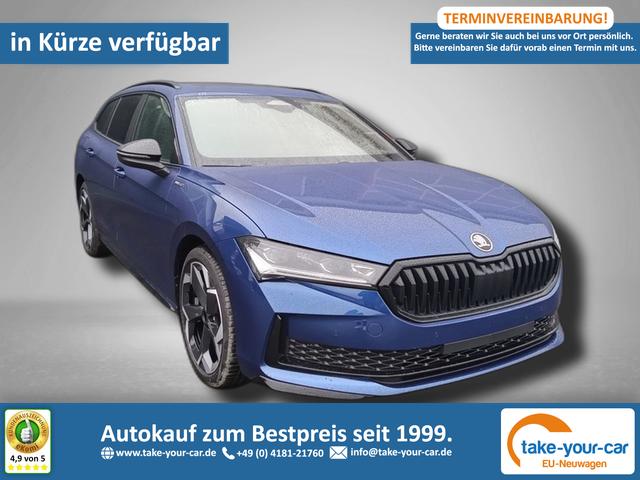 Skoda Superb Combi - Sportline 2.0 TSI 7-Gang-DSG 4x4 Vorlauffahrzeug