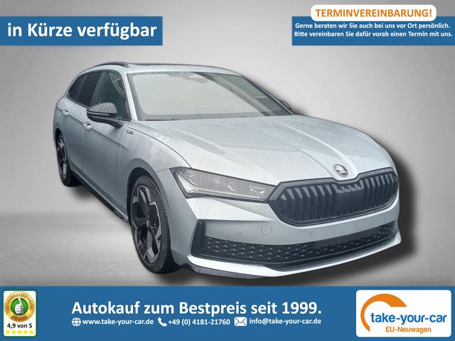 Skoda Superb Combi - Sportline 2.0 TSI 7-Gang-DSG 4x4 Vorlauffahrzeug