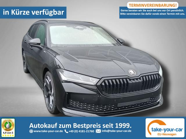 Skoda Superb Combi - Sportline 2.0 TSI 7-Gang-DSG 4x4 Vorlauffahrzeug