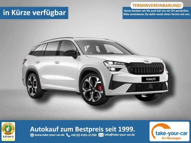 Skoda Kodiaq - RS 2.0 TSI 7-Gang-DSG 4x4 Vorlauffahrzeug
