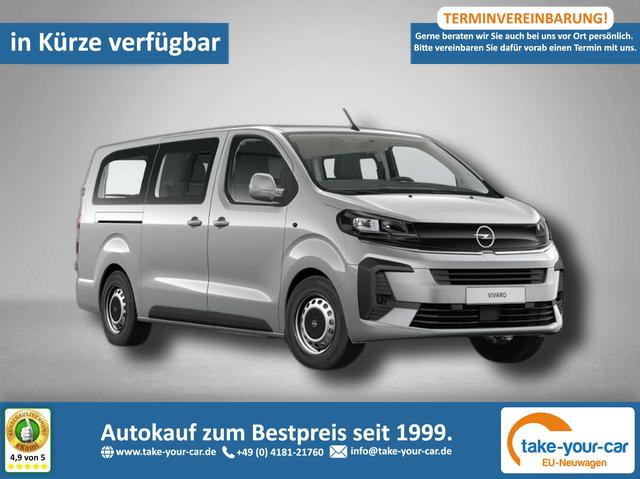Opel Vivaro - Doppelkabine XL (L3) 2.2 Diesel 180 8-Gang Automatikgetriebe Vorlauffahrzeug