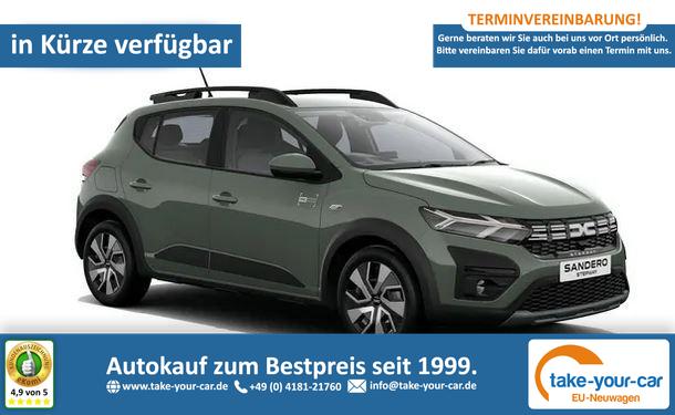 Dacia Sandero Stepway - Expression LPG -SHZ-App-Con.-Kamera-PDC v&h Vorlauffahrzeug