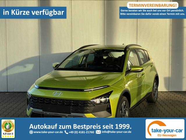 Hyundai BAYON - Wave 1.0 T-GDI / Sitz & Lenkradheizung Navi R&uuml;ckfahrkamera Tempomat Alu 16" Vorlauffahrzeug