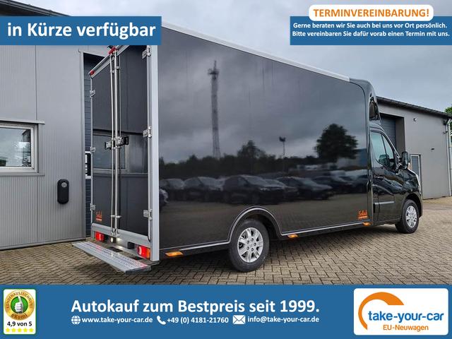 Renault Master Kastenwagen - Kofferaufbau 2.3 dCi 165PS 3,5t 3-Sitzer Klima Navi Rückf.Kamera Hecktüren 270° Innenraumverkleidung Laderaum 4100x2120 Vorlauffahrzeug