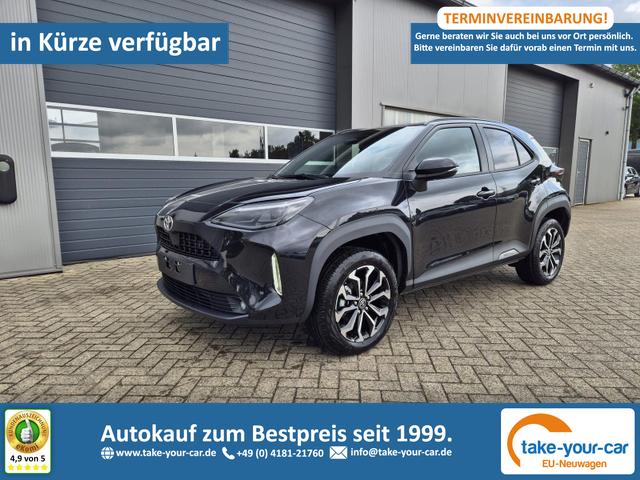Toyota Yaris Cross - 1.5VVT-iE 130PS Automatik Teamplayer Klimaautomatik Sitzheizung Lenkradheizung PDC v+h Rückf.Kamera 17-LM abged.Scheiben 2xKeyless DAB+ Bluetooth Touchscreen Apple CarPlay Android Auto Vorlauffahrzeug