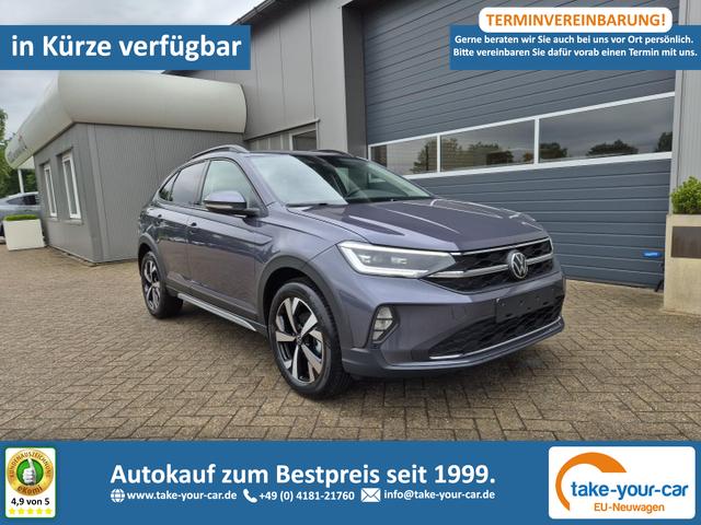 Volkswagen Taigo - 1.0 TSI 116PS DSG Life LED-Matrix-Scheinwerfer Klimaautomatik Sitzheizung PDC Rückf.Kamera 17-LM abged.Scheiben 2xKeyless DAB+ Bluetooth Touchscreen Apple CarPlay Android Auto Vorlauffahrzeug