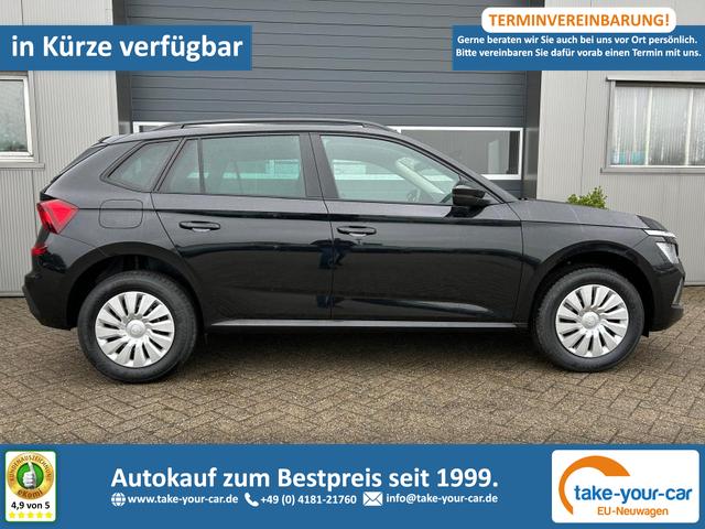Skoda Kamiq - 1.0 TSI 115PS DSG Selection Matrix-LED Sitzheizung Garantieverlängerung Klimaautomatik Parksensoren Skoda-Radio drahtlos Apple CarPlay + Android Auto Digital Cockpit Tempomat abg.Scheiben Vorlauffahrzeug