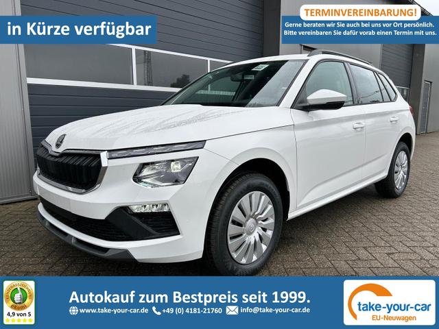 Skoda Kamiq - 1.0 TSI 115PS DSG Selection Matrix-LED Sitzheizung Garantieverlängerung Klimaautomatik Parksensoren Skoda-Radio drahtlos Apple CarPlay + Android Auto Digital Cockpit Tempomat abg.Scheiben Vorlauffahrzeug