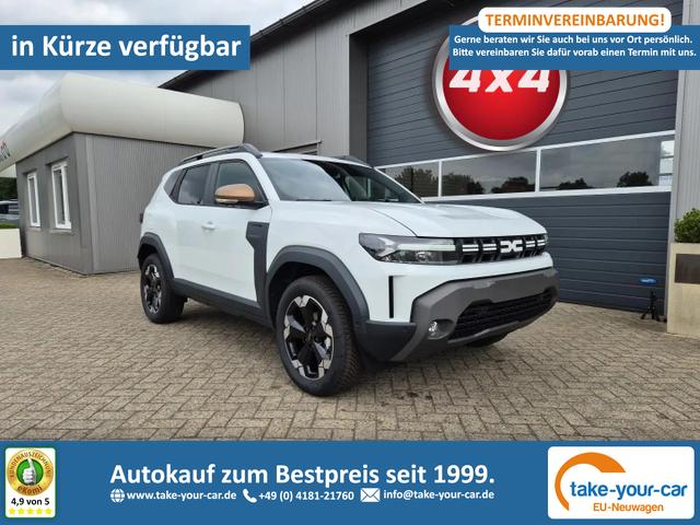Dacia Duster - Extreme 4x4 130PS 1.2 TCe 4x Kamera Lenkradheizung Sitzheizung Klimaautomatik Teil-Leder elektr.Parkbremse Bluetooth Apple Carplay Android Auto PDC v+h 2xKeyless 18-LM Ganzj.Reifen Vorlauffahrzeug