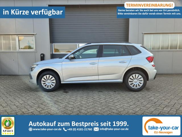 Skoda Kamiq - 1.0 TSI 115PS DSG Selection Matrix-LED Sitzheizung Garantieverlängerung Klimaautomatik Parksensoren Skoda-Radio drahtlos Apple CarPlay + Android Auto Digital Cockpit Tempomat abg.Scheiben Vorlauffahrzeug