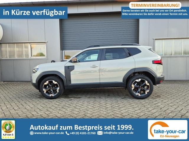 Dacia Duster - Extreme 4x4 130PS 1.2 TCe 4x Kamera Lenkradheizung Sitzheizung Klimaautomatik Teil-Leder elektr.Parkbremse Bluetooth Apple Carplay Android Auto PDC v+h 2xKeyless 18-LM Ganzj.Reifen Vorlauffahrzeug