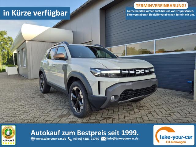 Dacia Duster - Extreme 4x4 130PS 1.2 TCe 4x Kamera Lenkradheizung Sitzheizung Klimaautomatik Teil-Leder elektr.Parkbremse Bluetooth Apple Carplay Android Auto PDC v+h 2xKeyless 18-LM Ganzj.Reifen Vorlauffahrzeug