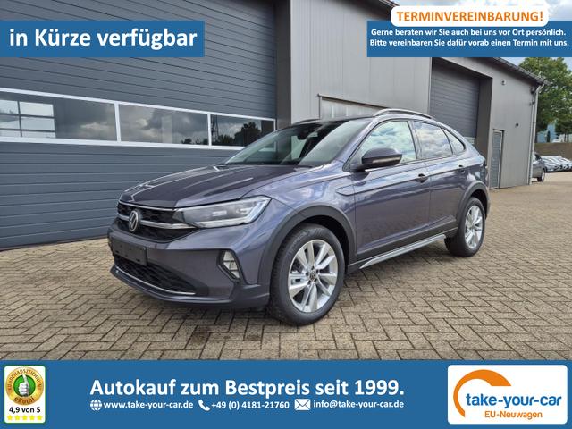 Volkswagen Taigo - 1.0 TSI 116PS DSG Life LED-Matrix-Scheinwerfer Klimaautomatik Sitzheizung PDC R&uuml;ckf.Kamera 17-LM abged.Scheiben 2xKeyless DAB+ Bluetooth Touchscreen Apple CarPlay Android Auto Vorlauffahrzeug