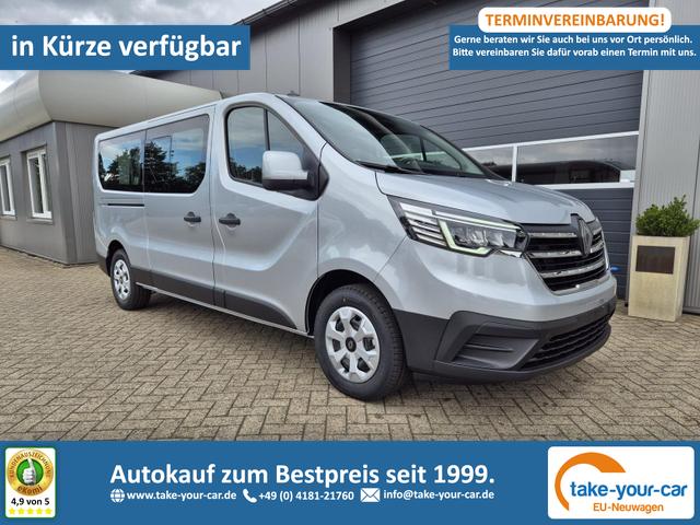 Renault Trafic - Combi L2 2.0 dCi 150PS Grand Evolution 9-Sitzer Rollstuhlrampe Rollstuhlsicherung Schiebet&uuml;r l+r Klima v+h DAB Bluetooth Touchscreen Apple CarPlay Android Auto PDC R&uuml;ckf.Kamera Vorlauffahrzeug