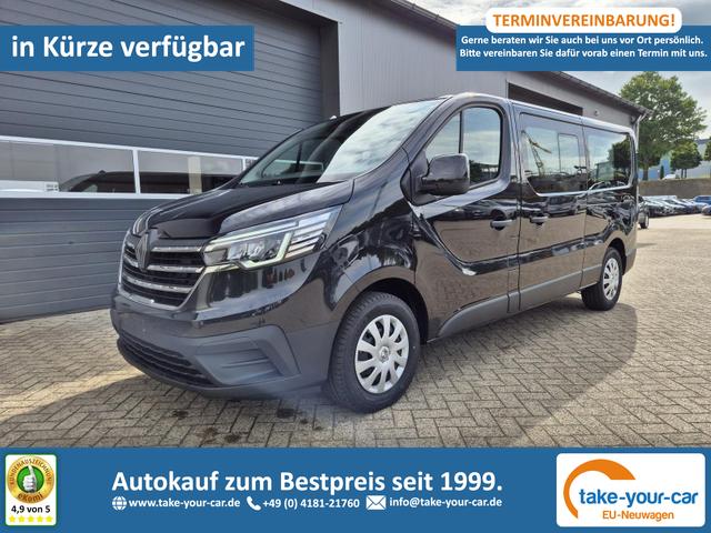 Renault Trafic - Combi L2 2.0 dCi 150PS Grand Evolution 9-Sitzer Rollstuhlrampe Rollstuhlsicherung Schiebetür l+r Klima v+h DAB Bluetooth Touchscreen Apple CarPlay Android Auto PDC Rückf.Kamera Vorlauffahrzeug