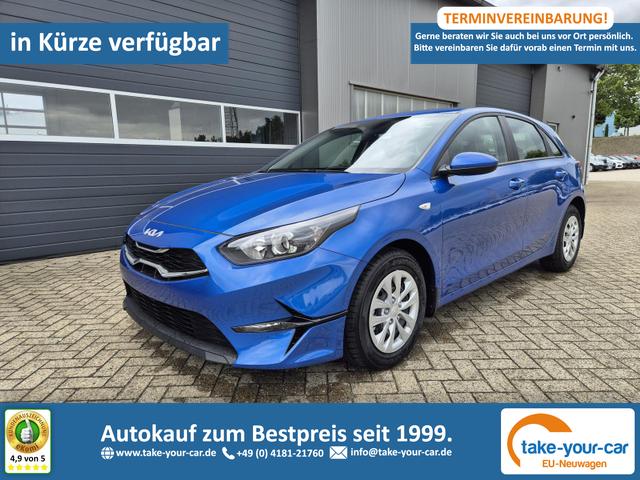 Kia Ceed - Vision 1.5 T-GDi 140PS Automatik Klimaautomatik Alarmanlage Sitzheizung Lenkradheizung Navi PDC Rückf.Kamera Bluetooth Touchscreen Apple CarPlay Android Auto Tempomat Vorlauffahrzeug
