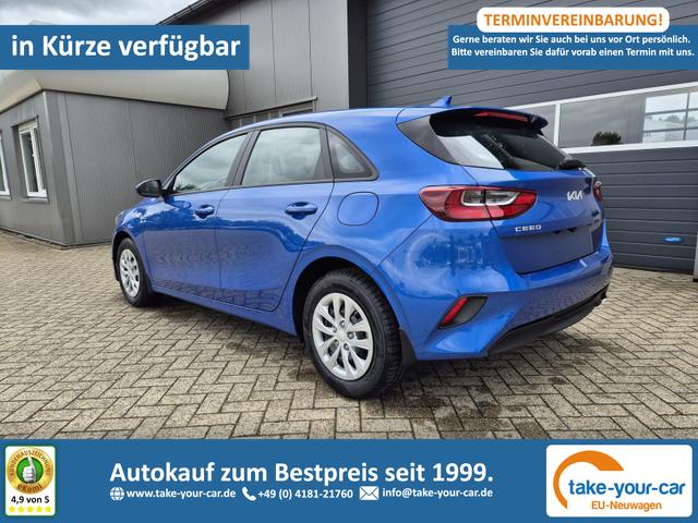 Kia Ceed - Vision 1.5 T-GDi 140PS Automatik Klimaautomatik Alarmanlage Sitzheizung Lenkradheizung Navi PDC Rückf.Kamera Bluetooth Touchscreen Apple CarPlay Android Auto Tempomat Vorlauffahrzeug