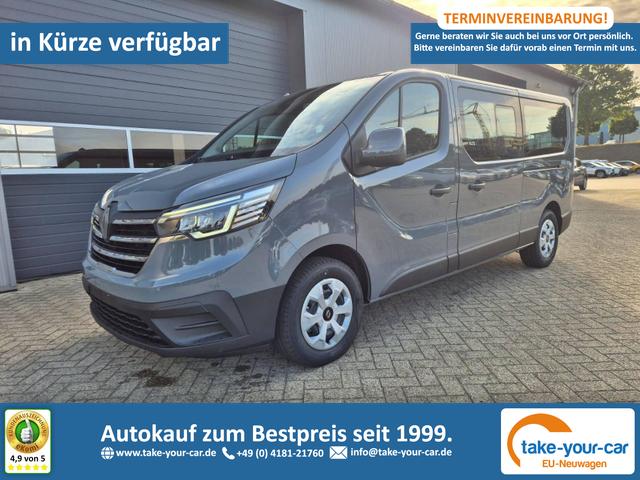 Renault Trafic - Combi L2 2.0 dCi 150PS Grand Evolution 9-Sitzer Rollstuhlrampe Rollstuhlsicherung Schiebetür l+r Klima v+h DAB Bluetooth Touchscreen Apple CarPlay Android Auto PDC Rückf.Kamera Vorlauffahrzeug