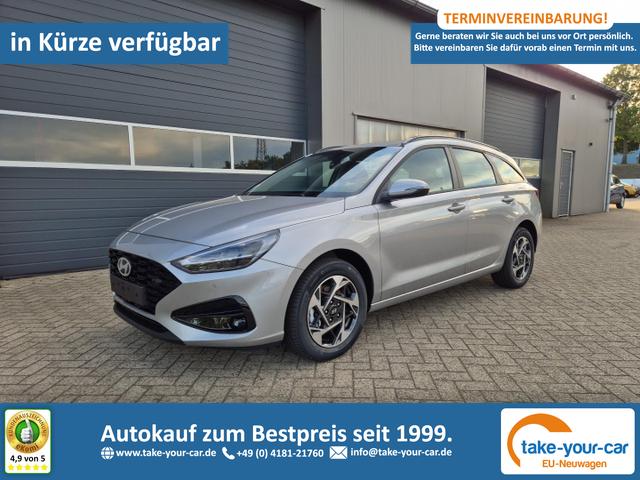 Hyundai i30 Kombi - 1.5 T-GDI 95PS Sitzheizung Lenkradheizung Klima Tempomat Navi Apple CarPlay + Android Auto PDC v+h Rückf.Kamera 16-LM Vorlauffahrzeug