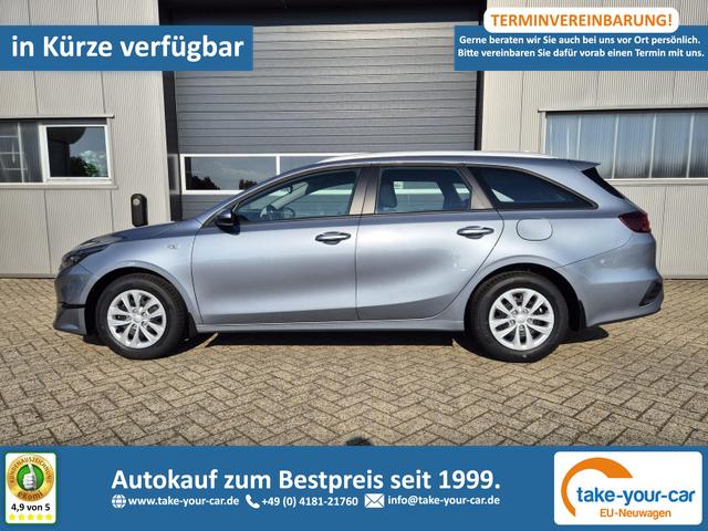 Kia Ceed Sportswagon - Vision 1.5 T-GDi 140PS Automatik Klimaautomatik Alarmanlage Sitzheizung Lenkradheizung Navi PDC R&uuml;ckf.Kamera Bluetooth Touchscreen Apple CarPlay Android Auto Tempomat Vorlauffahrzeug