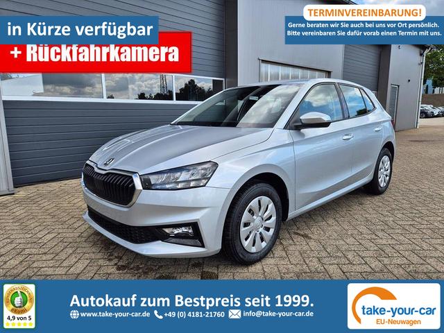Skoda Fabia - 1.0 TSI 115PS DSG Selection 5-türig Rückf.Kamera Parksensoren Sitzheizung Multifunktionslenkrad Klima Skoda-Radio Bluetooth Touchscreen Tempomat Nebelsch. Apple CarPlay + Android Auto Vorlauffahrzeug