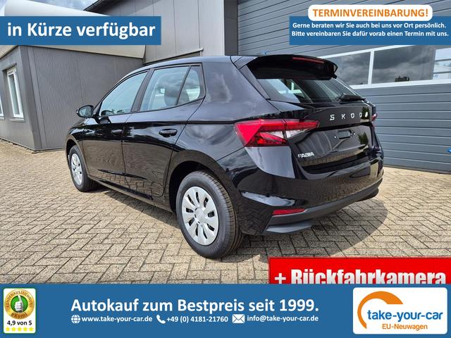 Skoda Fabia - 1.0 TSI 115PS DSG Selection 5-türig Rückf.Kamera Parksensoren Sitzheizung Multifunktionslenkrad Klima Skoda-Radio Bluetooth Touchscreen Tempomat Nebelsch. Apple CarPlay + Android Auto Vorlauffahrzeug