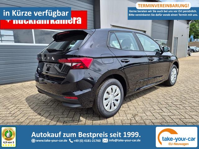 Skoda Fabia - 1.0 TSI 115PS DSG Selection 5-türig Rückf.Kamera Parksensoren Sitzheizung Multifunktionslenkrad Klima Skoda-Radio Bluetooth Touchscreen Tempomat Nebelsch. Apple CarPlay + Android Auto Vorlauffahrzeug