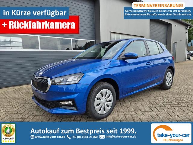 Skoda Fabia - 1.0 TSI 115PS DSG Selection 5-t&uuml;rig R&uuml;ckf.Kamera Parksensoren Sitzheizung Multifunktionslenkrad Klima Skoda-Radio Bluetooth Touchscreen Tempomat Nebelsch. Apple CarPlay + Android Auto Vorlauffahrzeug