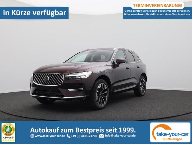 Volvo XC60 - T6 Ultra AWD PHEV 350PS Automatik FACELIFT elektr. PanoDach Nordico-Polsterung 360°Kamera PDC v+h ACC el.Heckklappe Harman/Kardon-Sound Klimaautomatik Standheizung Sitzheizung Lenkradheizung Frontscheibe beheizb. Navi Vorlauffahrzeug