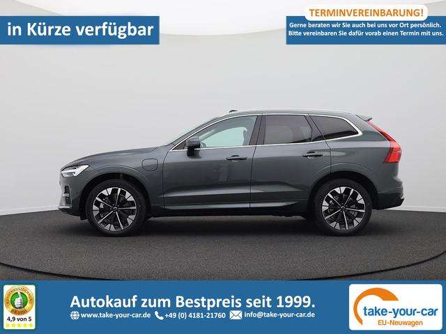 Volvo XC60 - T6 Ultra AWD PHEV 350PS Automatik FACELIFT elektr. PanoDach Nordico-Polsterung 360°Kamera PDC v+h ACC el.Heckklappe Harman/Kardon-Sound Klimaautomatik Standheizung Sitzheizung Lenkradheizung Frontscheibe beheizb. Navi Vorlauffahrzeug