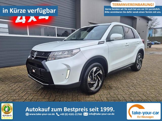 Suzuki Vitara - Comfort+ 110PS Automatik MHEV 4x4 ALLGRIP 1.4 Boosterjet Allrad Teilleder Navi Klimaautomatik Sitzheizung ACC PDC v+h R&uuml;ckf.Kamera Suzuki-Radio Apple CarPlay Android Auto Touchscreen 2xKeyless 17-LM Vorlauffahrzeug